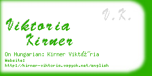 viktoria kirner business card